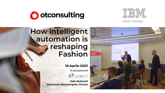 Fuori evento e-P Summit 2023 - How intelligent automation is reshaping Fashion
